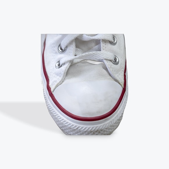 Converse Chuck Taylor All Star High Top Canvas White Sneakers Mens 9 Womens 11 - Picture 10 of 10